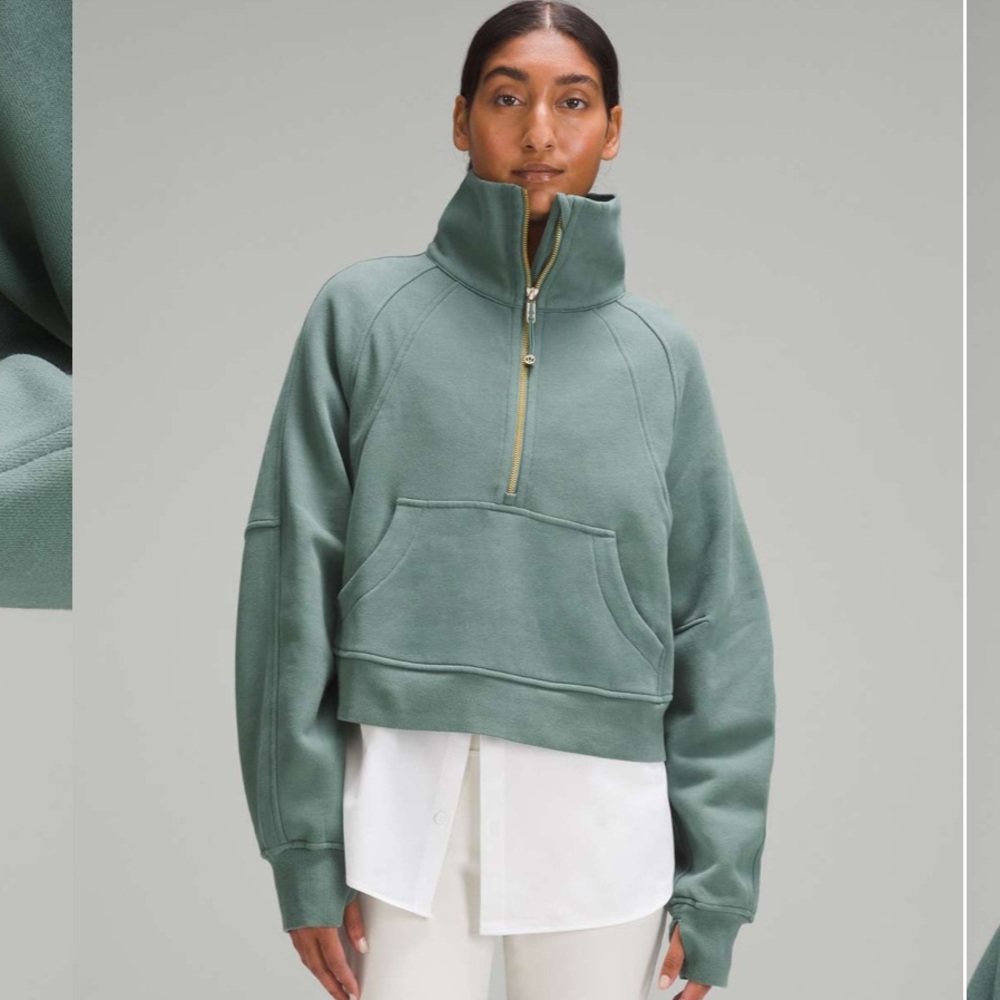 Lululemon Scuba Oversized Funnel Neck Half Zip
